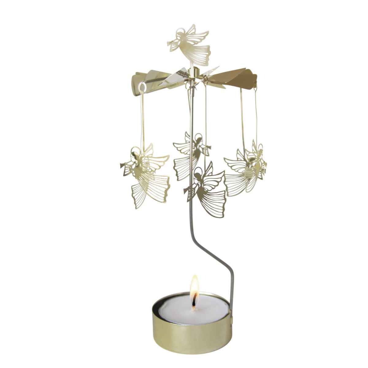 Englespill Engel stor 24 cm gullfarget