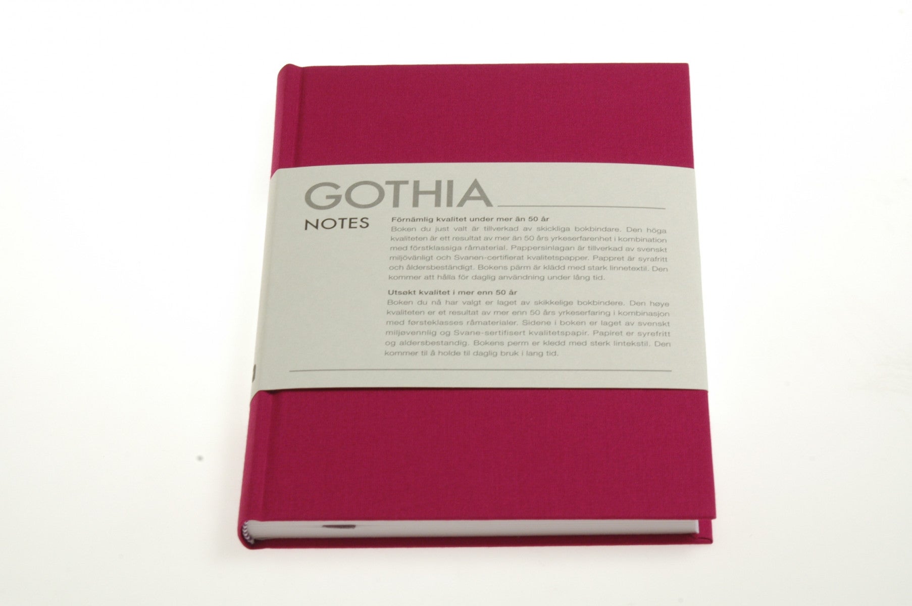 NOTATBOK A5 144 LINJ DARK ROSE