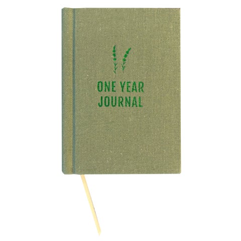 Dagbok One Year Journal Green Lavender