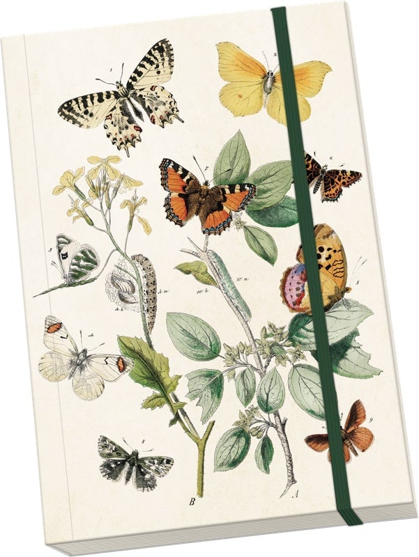 Notatbok Sköna Ting A5 Sommerfugler