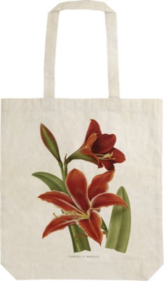 Handlenett Sköna Ting Rød Amaryllis