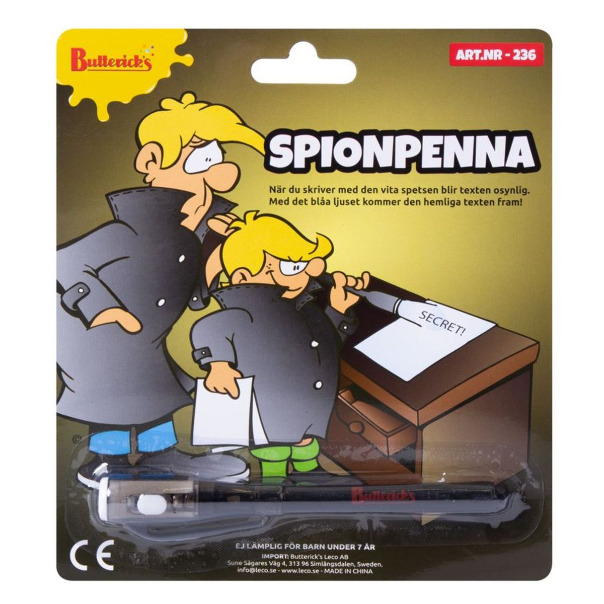 Spionpenn Buttericks