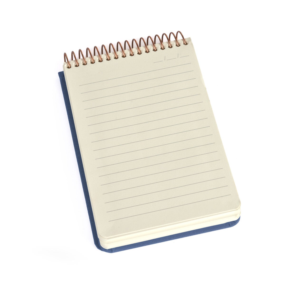 Notatbok m/spiral Kozo Premium A6 Navy 100g