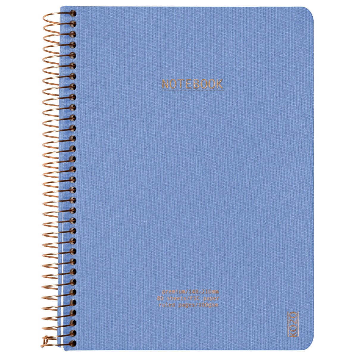 Notatbok m/spiral Kozo premium A5 Windsurfer