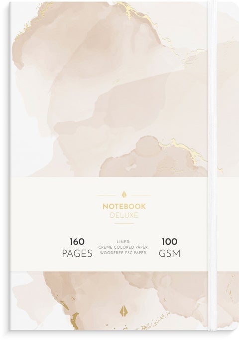 Notatbok Burde Deluxe B5 marble