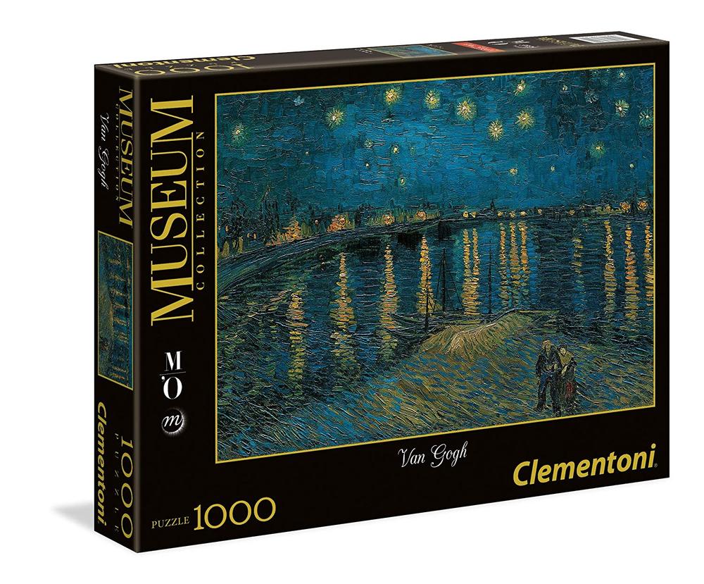 Bilde av Puslespill 1000 Van Gogh Starry Night Clementoni