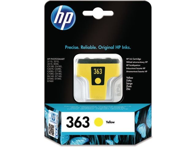 Blekk HP 363 C8773EE gul