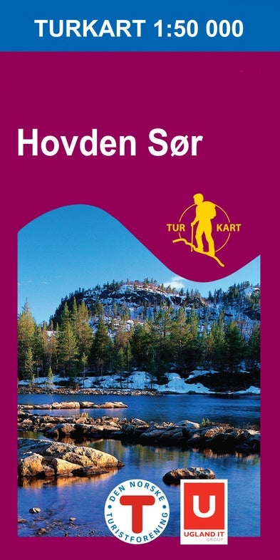Hovden Sør - Turkart 1: 50 000