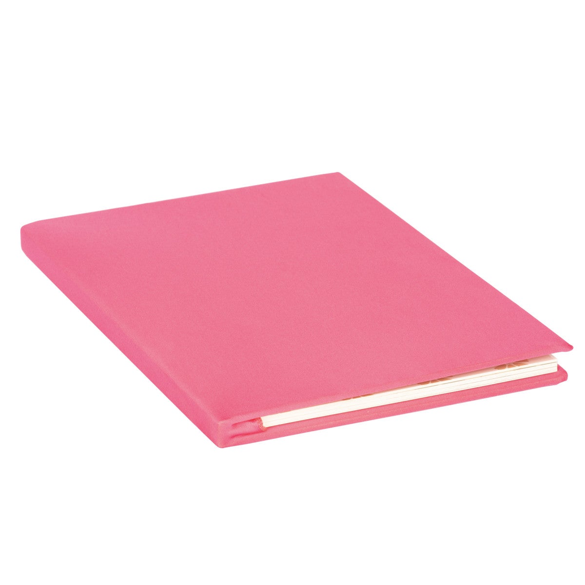 Bokbind Elastisk A4 m/bokmerke Rosa