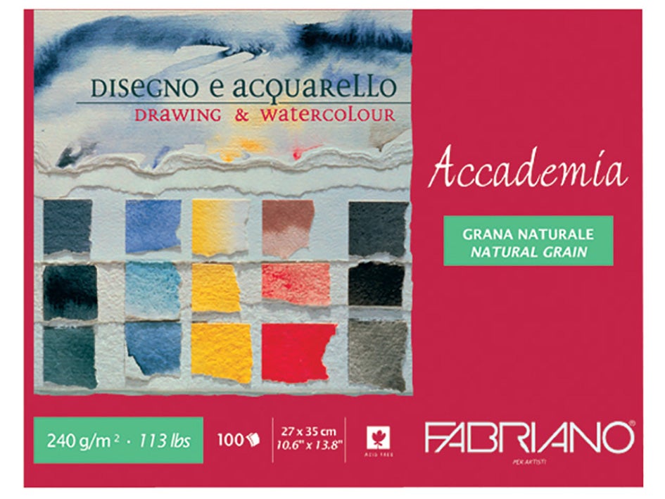 Fabriano Accademia Maxi 240g 27x35cm - 100 ark