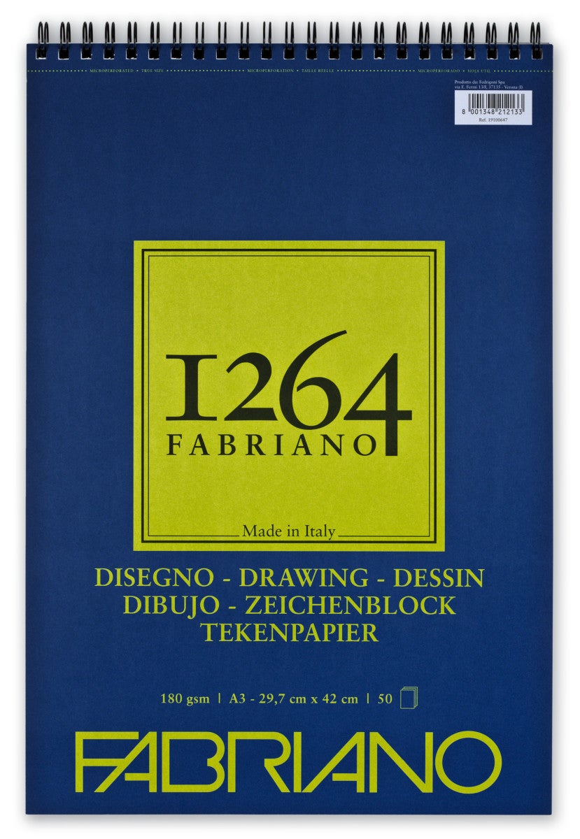 Bilde av Fabriano 1264 Drawing Spiral A3