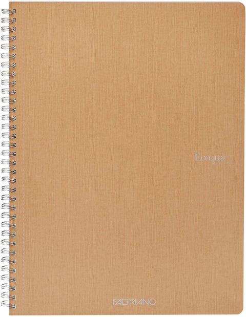 Notatbok EcoQua Original Spiral A4 Blank Brun - Stiftet