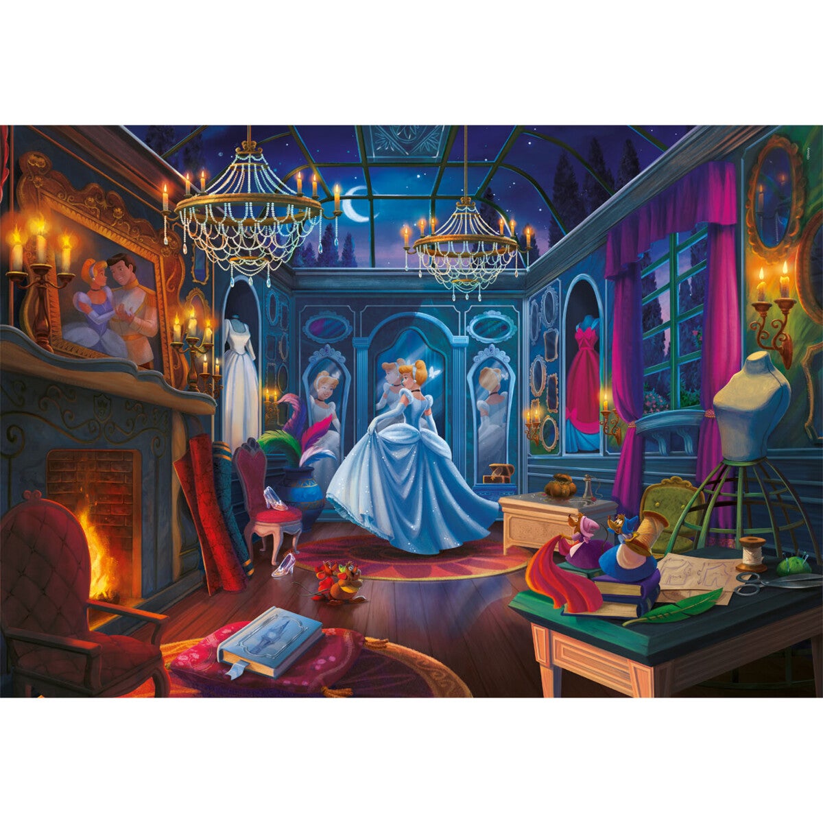 Puslespill 500 Cinderella Clementoni