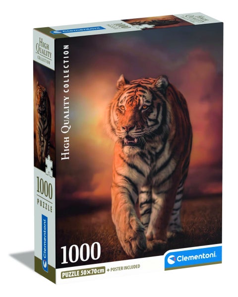 Puslespill 1000 HQC Tiger Clementoni