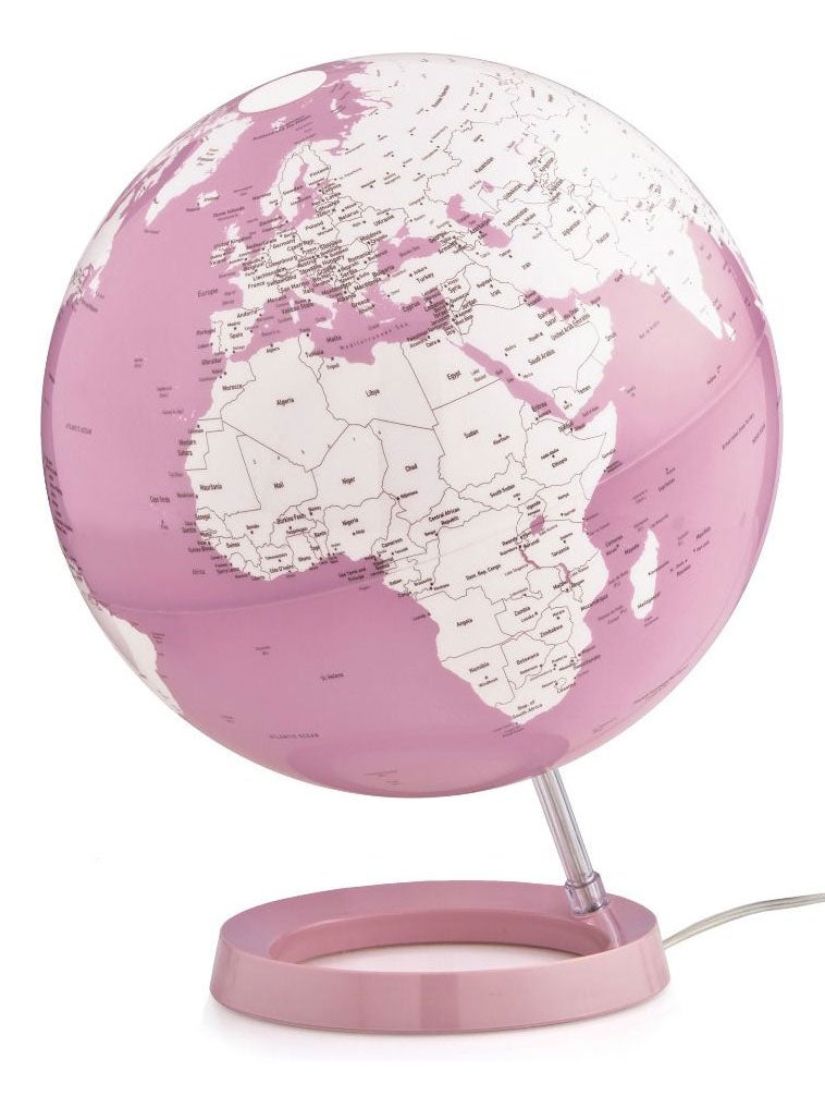 Globus 30cm Light & Colour Coral Eng LED-lys