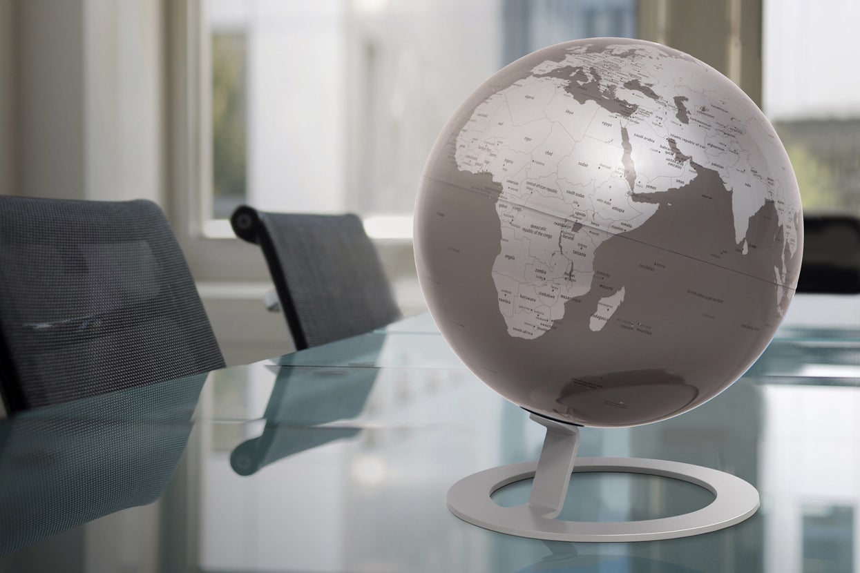 Globus 25cm Iglobus Slate Eng