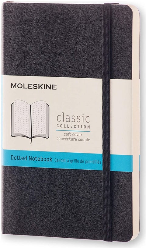 Moleskine Notatbok Dot Sort Soft Pkt