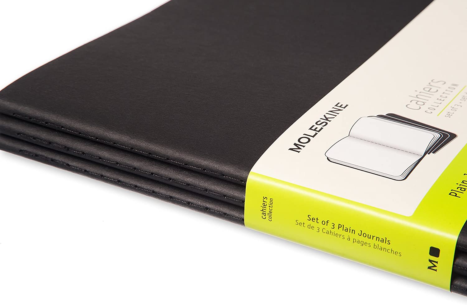 Moleskine Cahier Ulinjert Sort Xxl (3)
