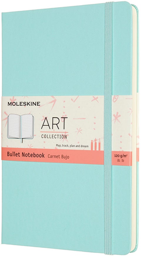 Notatbok Moleskine Art Bullet Lager Aquamarine