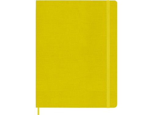 Moleskine Classic Notebook Hard XL Linjert Hay Yellow