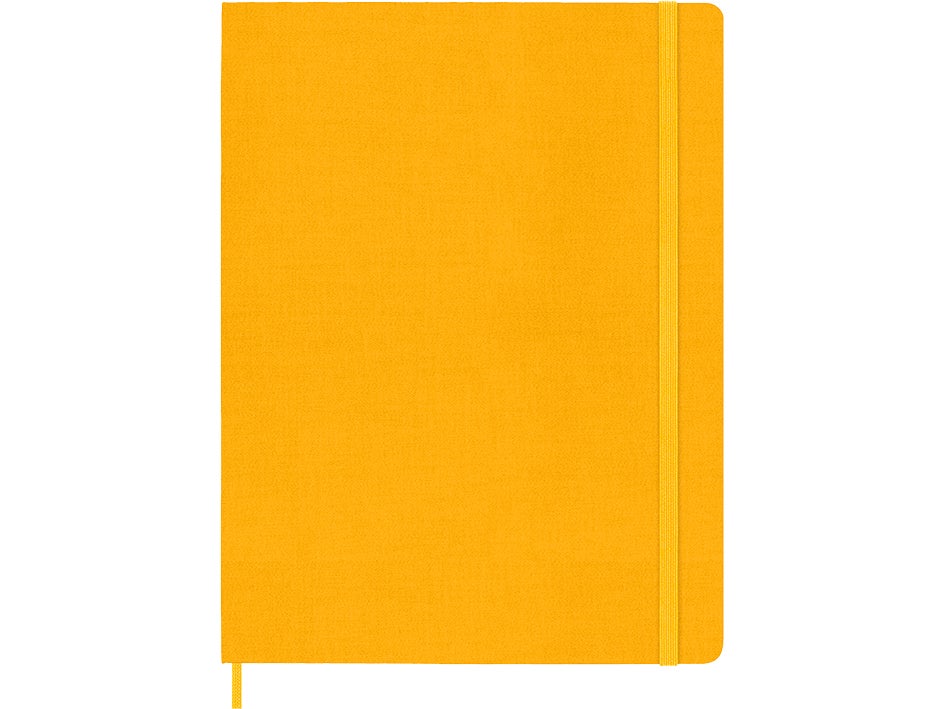 Notatbok Moleskine Orange Ylw XL Linjert