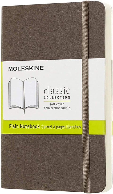 Moleskine Notatbok Soft P Blank Earth Brown