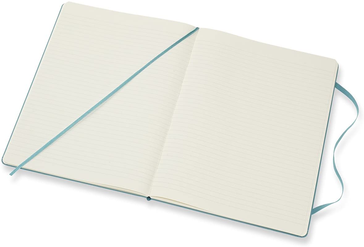 Moleskine Reef Blue Notebook Extra Large Ruled Hard