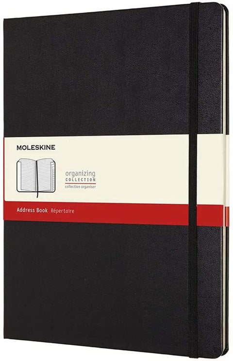 Moleskine Address Book Hard XL - Black