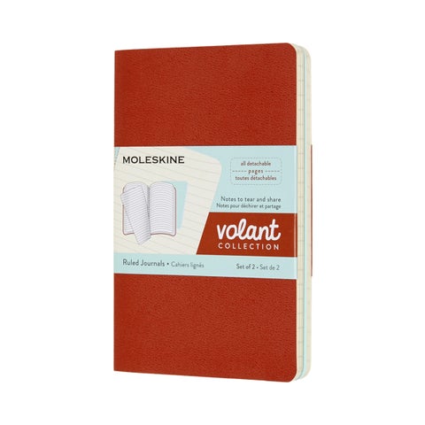 Notatbok Moleskine Volant 2pk P Linjert