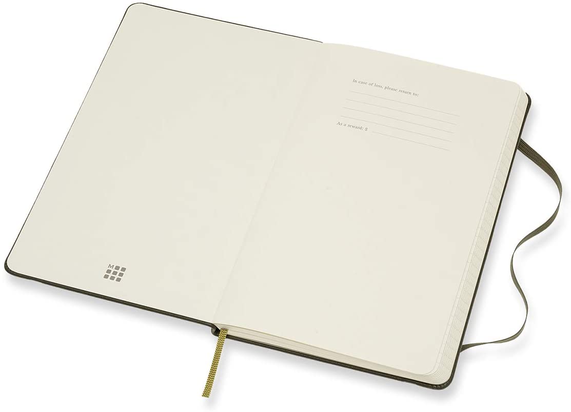 Moleskine Lc Leather L Rul Box Moss Gr