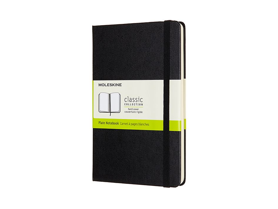 Moleskine Notatbok Ulinjert Hard Sort