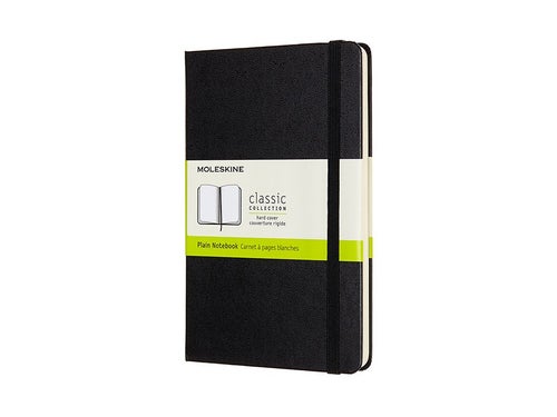 Moleskine Notatbok Ulinjert Hard Sort