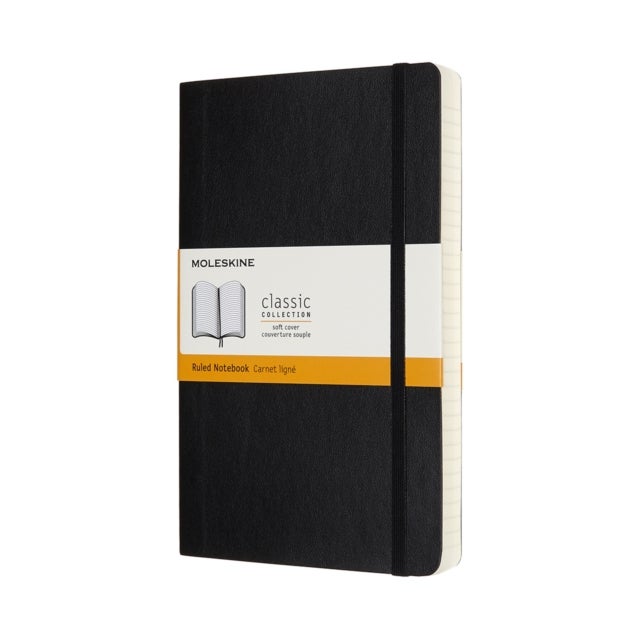 Moleskine Ntbk Exp L Rld Black Soft