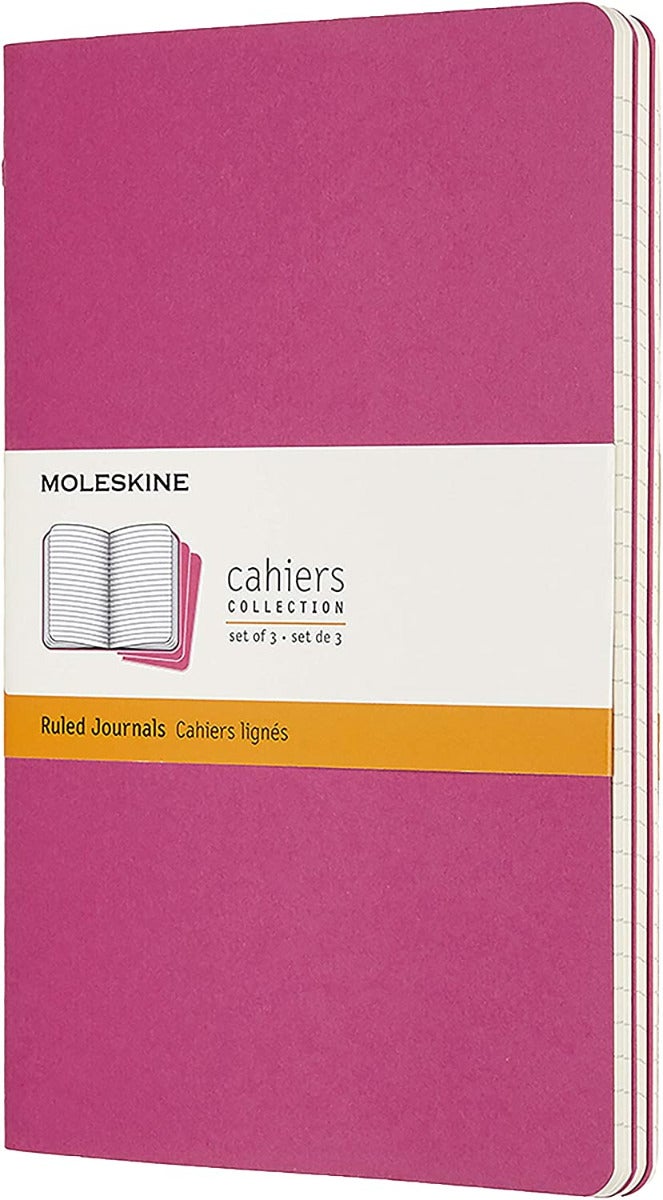 Moleskine Cahier Jrnls L Rld Kin Pink