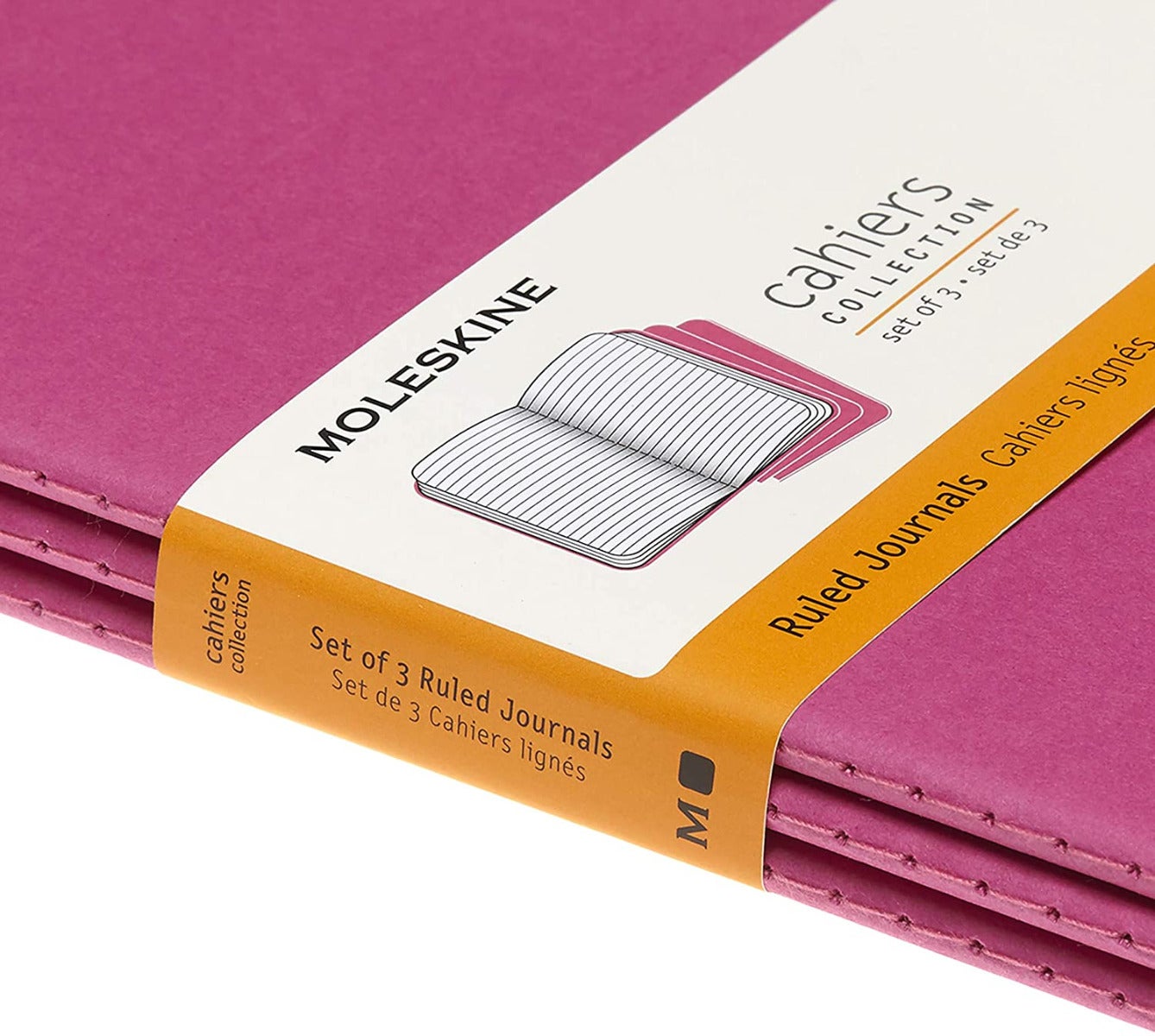 Moleskine Cahier Jrnls L Rld Kin Pink