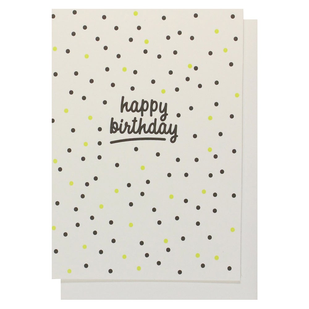 Systemkort PC Happy Birthday Dots