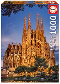 Puslespill 1000 Sagrada Familia Educa