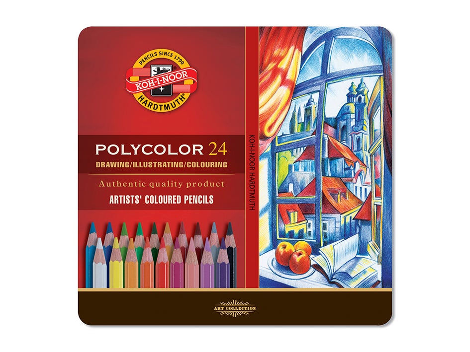 KohiNoor Polycolor Artist Sett 24stk