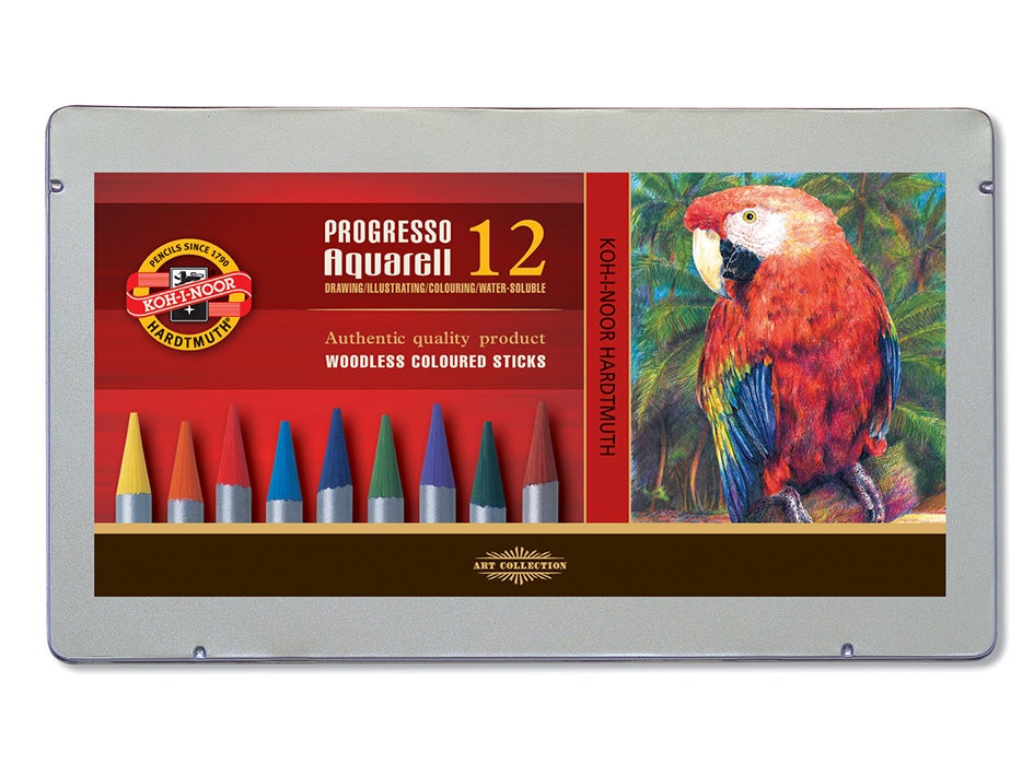 Koh-i-Noor Progresso akvarell 8782 12ass