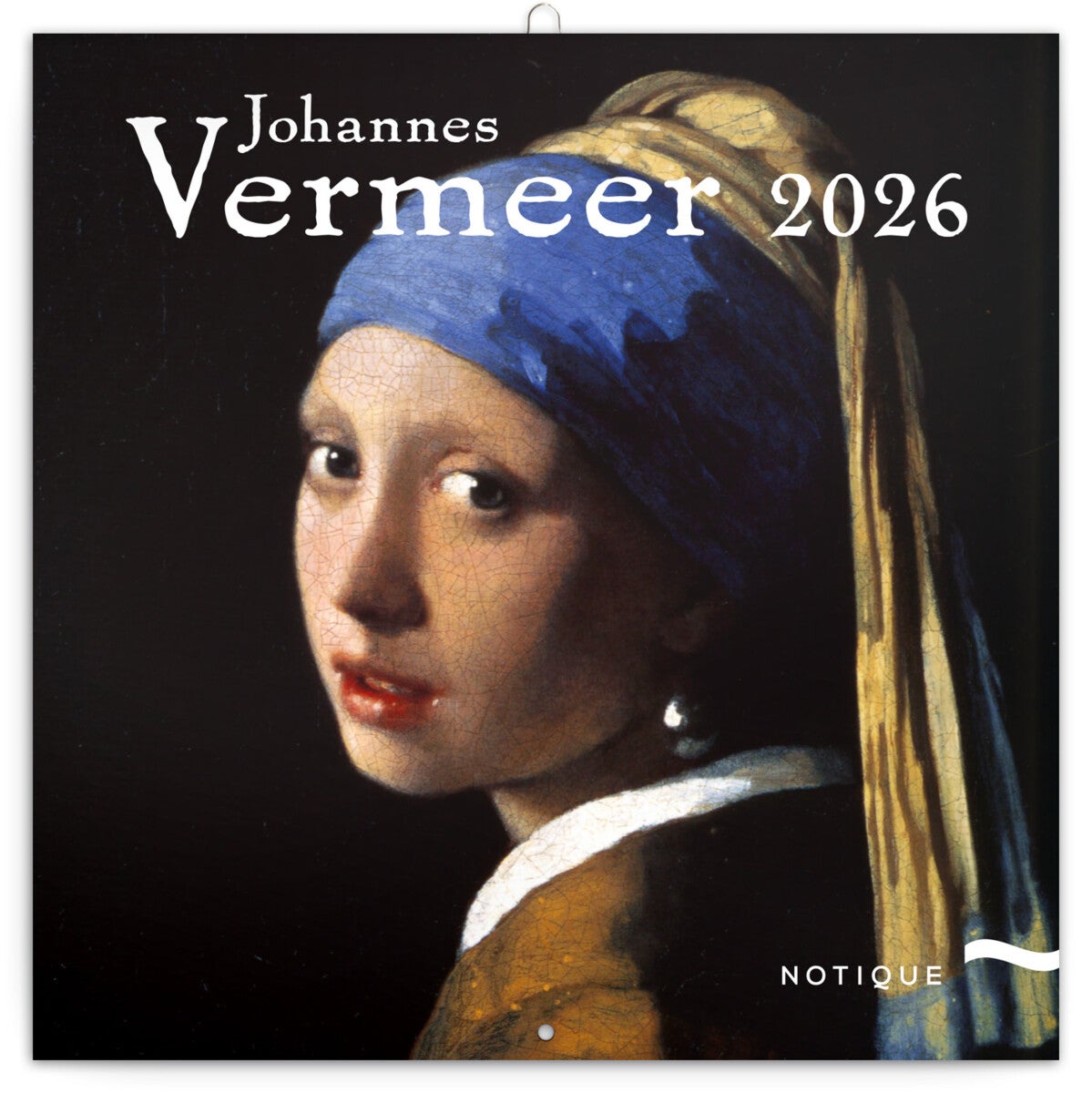 Kalender 2026 30x30 Johannes Vermeer