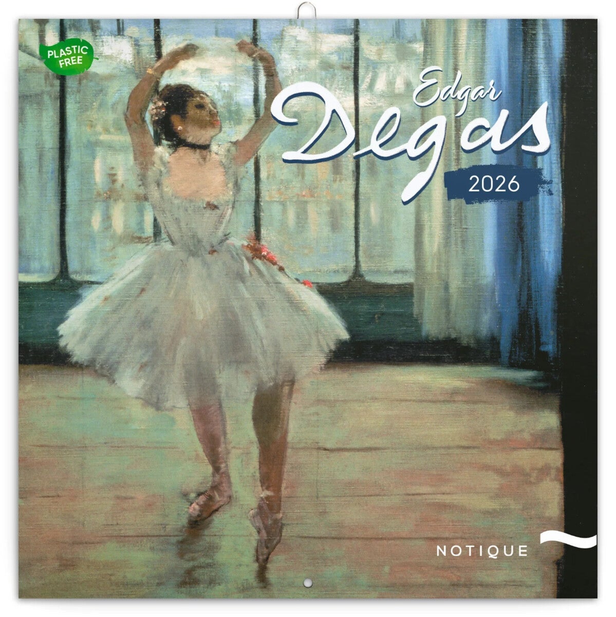 Kalender 2026 30x30 Edgar Degas