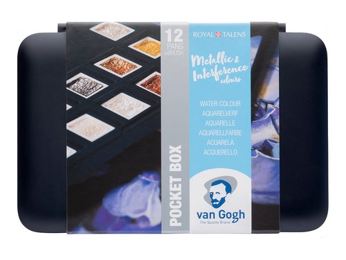 Van Gogh Akvarell - Pocketbox Metallic/Interferens