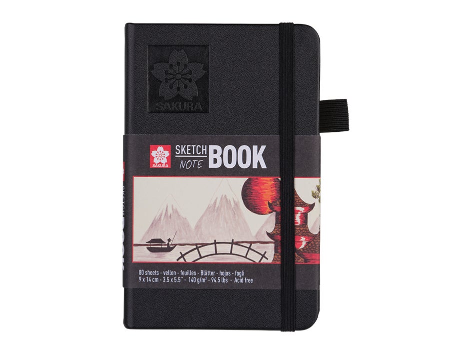 Sakura Sketch notebook 9x14cm 140g/m kremhvit
