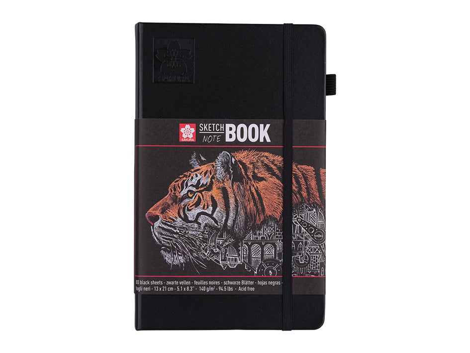 Sakura Sketch notebook 13x21cm 140g/m sort