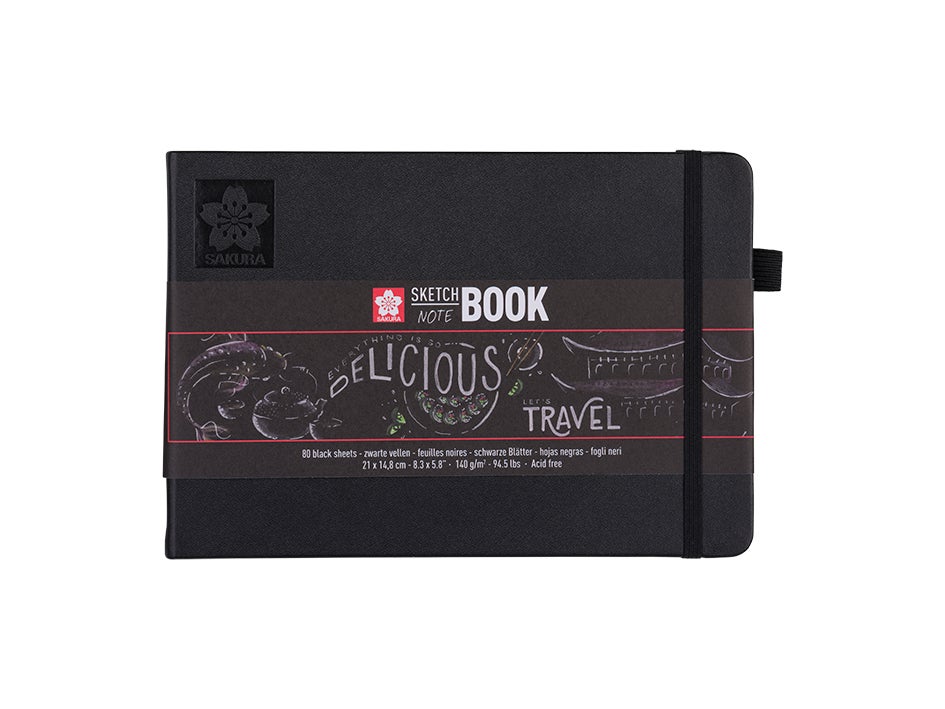 Sakura Sketch notebook 21x15cm 140g/m sort