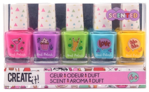 Create It Neglelakk Love Scented 5pk