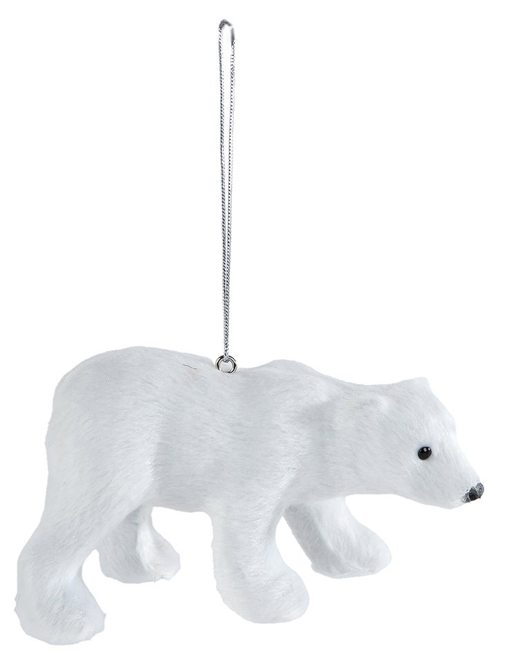 Julepynt Isbjørn Henge Hvit