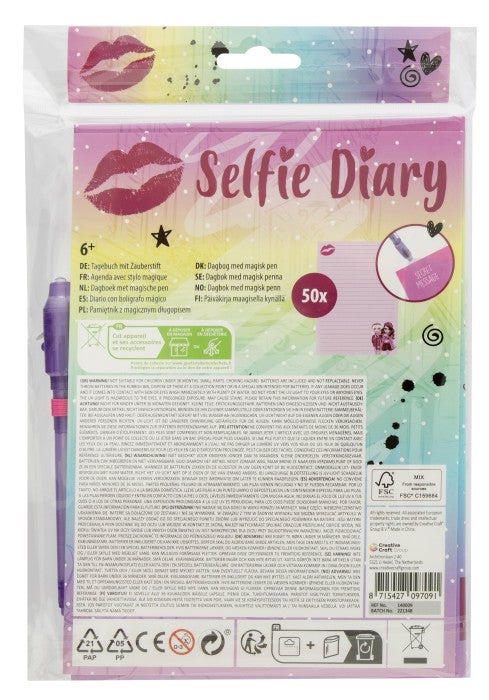 Dagbok Besties m/magisk penn