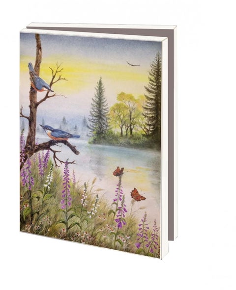 Kortmappe Dyr ved vann