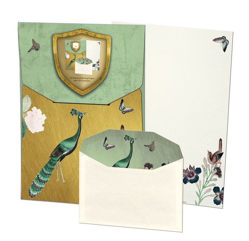 Brevsett A5 Bekking & Blitz Kinesisk tapetmønster